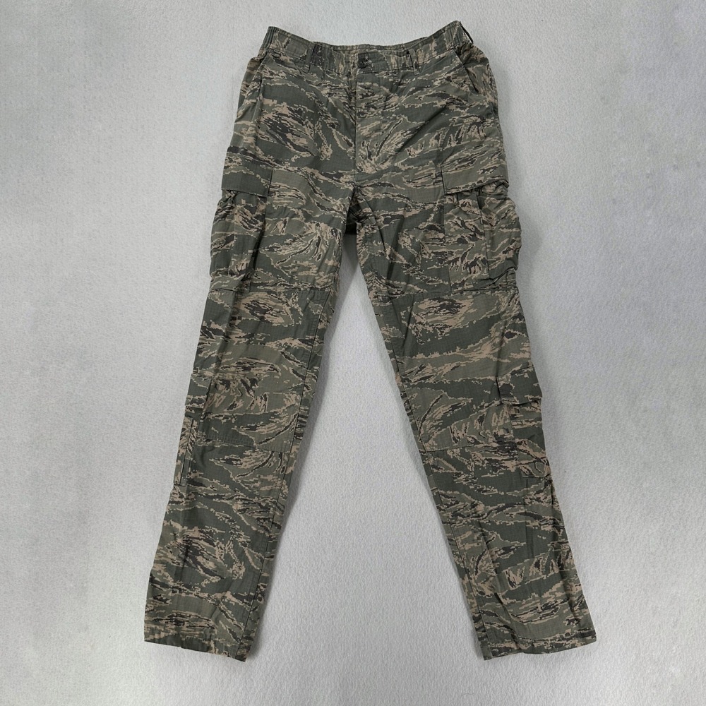 DSCP US Air Force Camo Cargo Pants‎ Mens 34L Heavy Weight Button Fly Gorpcore